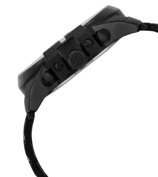 Diesel Mega Chief Chronograph Full Black Dial Men's Watch For Man DZ-8013