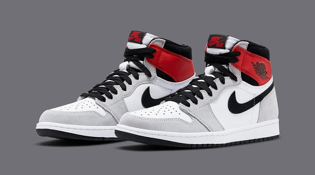 Air Jordan 1 High Light Smoke Grey Shoes/Sneakers For Men