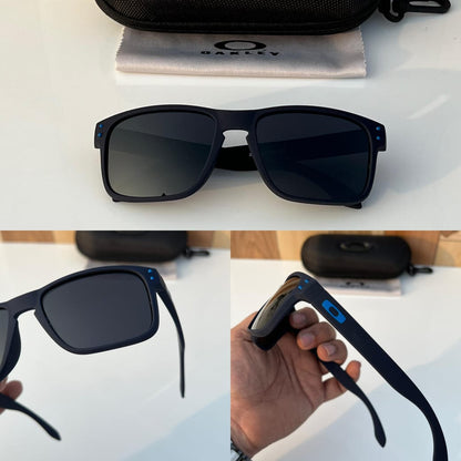 Black Color Glass Men's Sunglass for Men or Boy OAK-3254 Black Frame Gift Sunglass