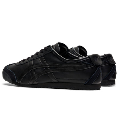 Onitsuka Tiger Unisex (All Black) Mexico 66 Deluxe Shoes Lace-Up Athletic Shoes For Men's Or Boys THL202-9000