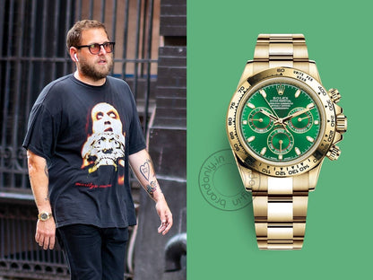 RLX Chronograph Men's Watch With Green Dial Stainless Steel Strap