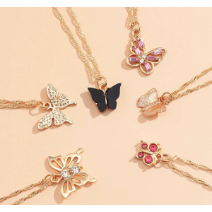 Combo Pack Of Necklace with Pendant (Pack of 6)
