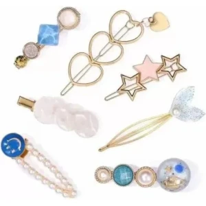 Pearl Gold Plated Hairclip Jewellery for Women